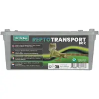 Repto Transparante transportbox voor reptielen, amfibieën en insecten | 19 tot 37 cm 26 x 18 x 12CM
