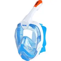 Seac Snorkelmasker - Magica - Wit/Oranje - - S/M - Duikmaskers