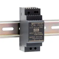 MEAN WELL Montage op DIN rail Enkele uitgang 1-fase Vermogen: 30W