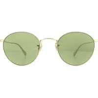 Oliver peoples Oliver volkeren rond unisex goudgroene C zonnebril