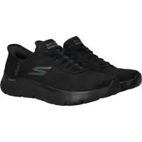 SKECHERS Sneakers laag 'Slip-Ins: Go Walk Flex' zwart