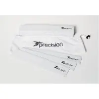 Precision Rectangular Rubber Training Cones 15 Units Transparant,Wit 34 x 7 cm