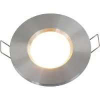Steinhauer Inbouwspot Pélite spot Staal IP44