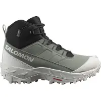 Salomon - Warme wandelschoenen - Crosstrak Wp W Agave Green/Black/Canary Green voor Unisex - Maat 38 2/3 - Groen
