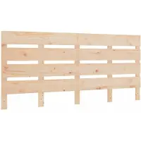 vidaXL Hoofdbord 180x3x80 cm massief grenenhout