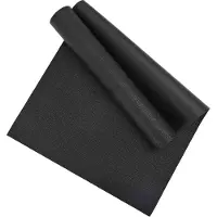 vidaXL Sportbeschermmat Zwart 120 x 60 x 0,6 cm Hoog-dichtheid PVC