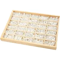 Creativ Company 68982, Hout, Wit, Ronde kralen, 750 stuks