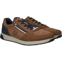 Bugatti Sneakers laag 'Arriba' navy / bruin