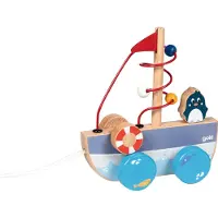 Sonstige Verlage Trekboot - - GOLLNEST &amp; KIESEL - Hout - 12 maanden - Fijne motoriek