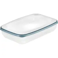 Keeeper franco - Vershouddoos - voedselcontainer - 2,4 liter rechthoekig blauw