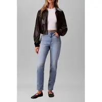Calvin Klein Dames Jeans New Mom Jean - Lichtblauw - Maat 27/32