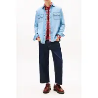 Tommy Hilfiger Denim Relaxed Fit Shirt Maat: XL | Casual Overhemden Outlet | Heren | Blauw