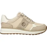 Tamaris Sneakers laag beige / donkerbeige