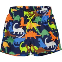 Blue Seven Zwemshorts saffier / ultramarine blauw / lichtgrijs / donkeroranje