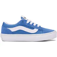 Vans Vero LS sneakers blauw/wit Jongens/Meisjes Suède Meerkleurig - maat 33