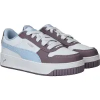 Puma Carina Street Junior White-haute Tropic-plum Jam Size: 36 | Shoes Outlet | kids | Wit