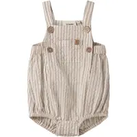 Name it Rompertje/body lichtbruin / wit