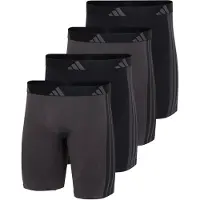 Adidas Boxershorts ' Active Micro Stretch Seamless ' donkergrijs / zwart