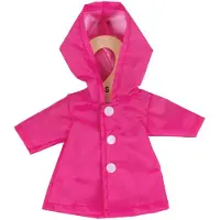 Bigjigs Toys Bgjigs Poppenkleertjes regenjas voor een pop van 25 cm