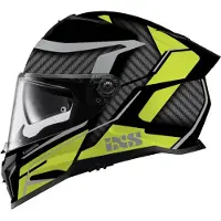 IXS iXS912 SV 2.0 Blade Mat Zwart Geel Integraalhelm Maat XS
