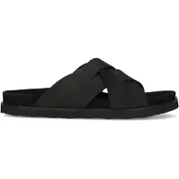 Stefano lauran Heren Slippers 26003 - Zwart - Maat 44