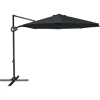 Axi Solea Zweefparasol Ø 300cm Antraciet/grijs