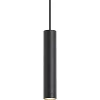 QAZQA Design hanglamp zwart GU10 50mm IP44 - Tuba