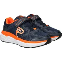 Replay Christal JR sneakers donkerblauw/neon oranje Jongens Rayon - maat 31