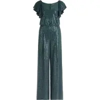 Vera Mont Jumpsuit donkergroen
