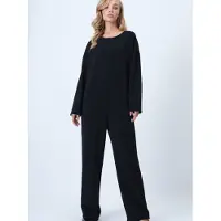 Trend Alaçatı Stili Jumpsuit zwart