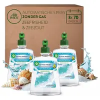 Air Wick - Active Fresh Luchtverfrisser Marine Frisheid & Zeezout + 3 Navullingen
