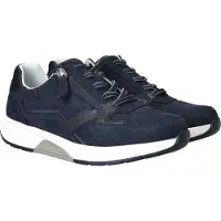 Gabor Rollingsoft Sneakers blauw Suéde Maat 42