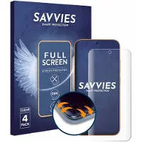 Savvies - Screenprotector voor Honor Magic 8 Pro Lite - Folie Beschermfolie transparant volledig dekking 4 Stuks