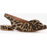Nova dames panterprint slingbacks met knoop maat 37