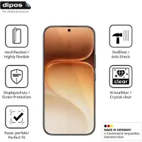 Dipos – 2x Beschermfolie geschikt voor Honor 600 | 3D Full Cover Screenprotector | 100% Passend