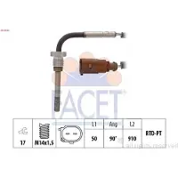 Facet 22.0242 Sensor, uitlaatgastemperatuur