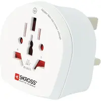 Skross Reisstekker Dubai, Engeland, Gambia, Ghana, Gibraltar, Grenada, Guyana
