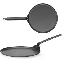 Hendi Crêpepan, , 520x282x(H)85mm, Pan + steelpan