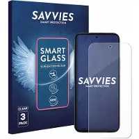 Savvies 3 Stuks Screenprotector - geschikt voor Honor Play 60 - beschermfolie glas transparant