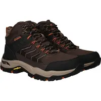 SKECHERS Veterboots 'Arch Fit Dawson - Raveno' bruin / grijs