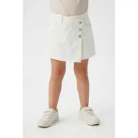 Cars Jeans spijkerskort wit Rok Meisjes Katoen Effen - maat 164
