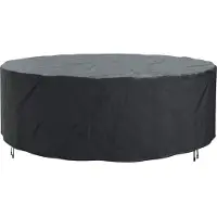 vidaXL Meubelbescherming Zwart 279 x 279 x 85 cm 420D Oxford stof