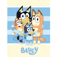 Bluey fleece deken