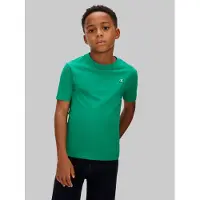 Calvin Klein Jeans Shirt smaragd / wit