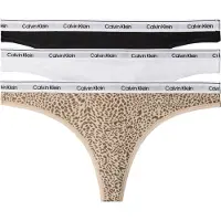 Calvin Klein Underwear String beige / camel / zwart / wit