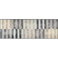 Wash & dry Wash+Dry Wasbare Deurmat - Botanica Shadow - 60 x 180cm