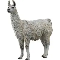 Mac Toys Figurine - Lama - (M) - Boerderijdieren - Handgeschilderd - Miniatuur