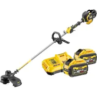 DeWalt DCM 571 Y2 accu-bosmaaier 54 V FlexVolt 38 cm borstelloos + 2x accu 12,0 Ah + oplader
