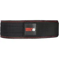 Gorilla wear Halterriem - 4 Inch Premium Leather Lifting Belt - Zwart - 2XL/3XL