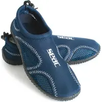 Seac Sub Sand - Waterschoenen voor volwassenen en kinderen - Sneldrogend - Schoenen voor zwembaden en strand - Blank/blauw - 42